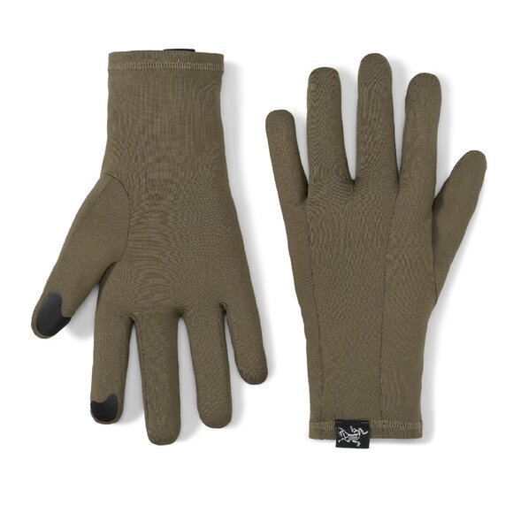Arc'teryx Rho Glove | Synthetic Moisture Wicking Liner Glove, Tatsu - Picture 1 of 1